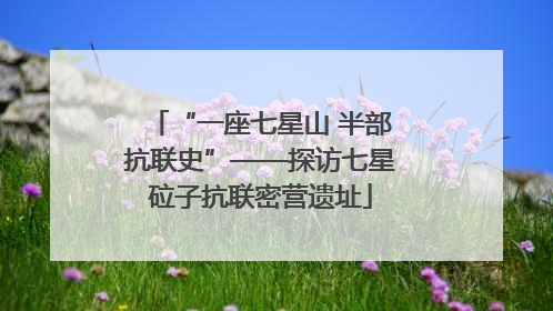 “一座七星山 半部抗联史”——探访七星砬子抗联密营遗址