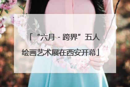 “六月 - 跨界”五人绘画艺术展在西安开幕