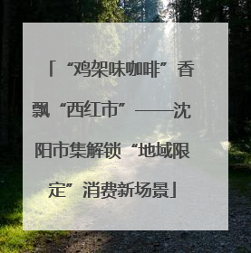 “鸡架味咖啡”香飘“西红市”——沈阳市集解锁“地域限定”消费新场景