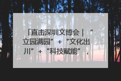 直击深圳文博会｜“立园满园”+“文化出川”+“科技赋能”，成都传媒发布三大文创领域合作清单