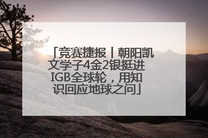 竞赛捷报丨朝阳凯文学子4金2银挺进IGB全球轮，用知识回应地球之问