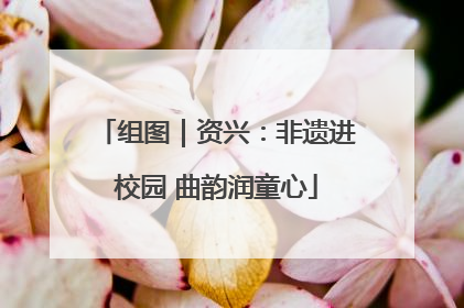 组图｜资兴：非遗进校园 曲韵润童心