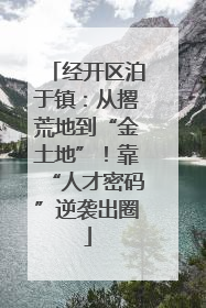 经开区泊于镇：从撂荒地到“金土地”！靠“人才密码”逆袭出圈