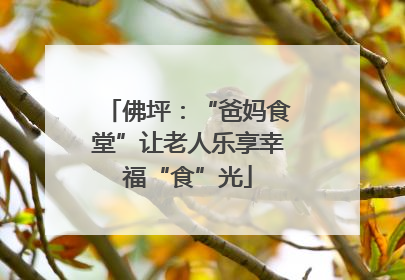 佛坪：“爸妈食堂”让老人乐享幸福“食”光