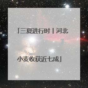三夏进行时丨河北小麦收获近七成