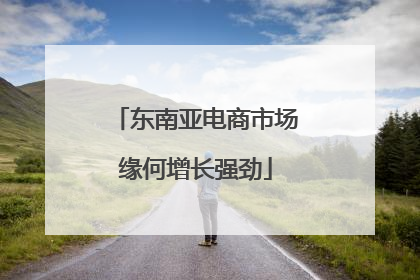 东南亚电商市场缘何增长强劲