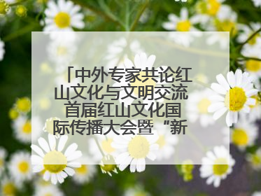 中外专家共论红山文化与文明交流 首届红山文化国际传播大会暨“新时代大讲堂”在辽宁朝阳举办