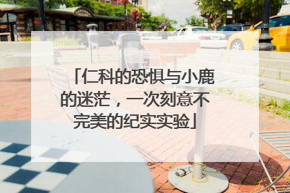 仁科的恐惧与小鹿的迷茫，一次刻意不完美的纪实实验