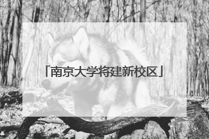 南京大学将建新校区
