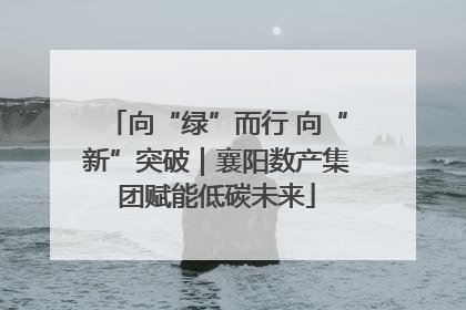 向“绿”而行 向“新”突破｜襄阳数产集团赋能低碳未来