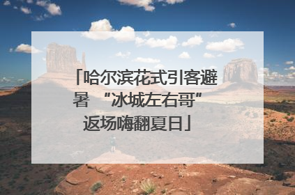 哈尔滨花式引客避暑 “冰城左右哥”返场嗨翻夏日