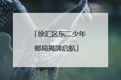 徐汇区东二少年邮局揭牌启航