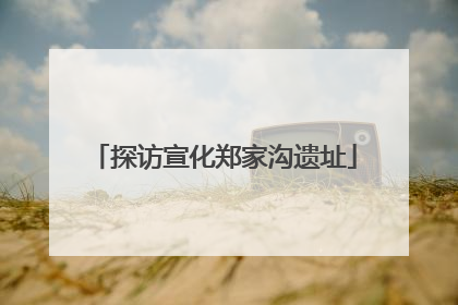 探访宣化郑家沟遗址