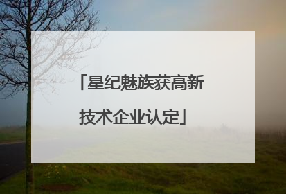 星纪魅族获高新技术企业认定