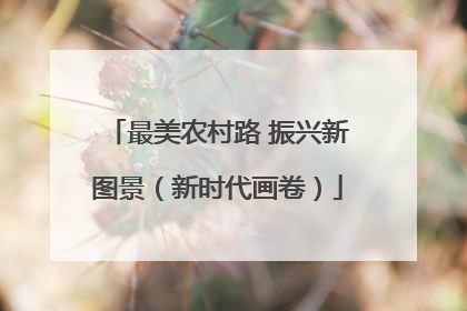 最美农村路 振兴新图景（新时代画卷）