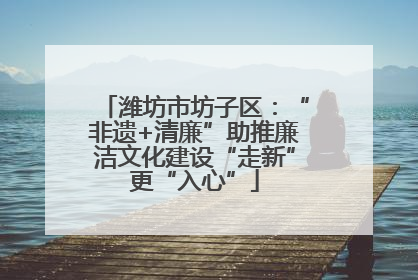 潍坊市坊子区：“非遗+清廉”助推廉洁文化建设“走新”更“入心”