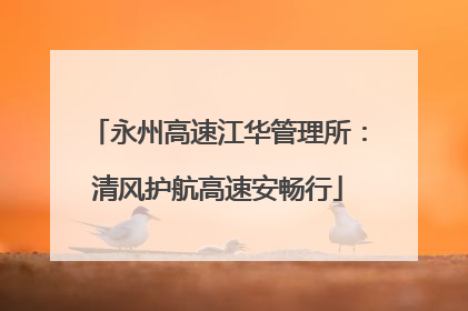 永州高速江华管理所：清风护航高速安畅行