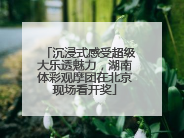 沉浸式感受超级大乐透魅力，湖南体彩观摩团在北京现场看开奖