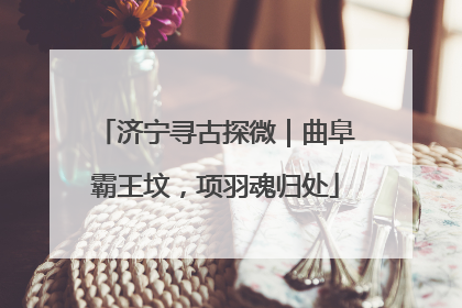 济宁寻古探微｜曲阜霸王坟，项羽魂归处