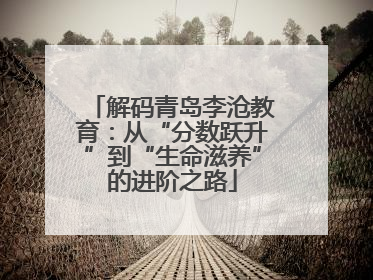 解码青岛李沧教育：从“分数跃升”到“生命滋养”的进阶之路