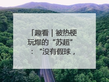 趣看｜被热梗玩爆的“苏超”：“没有假球，全是世仇”