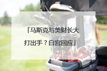 马斯克与美财长大打出手？白宫回应