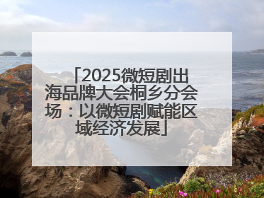 2025微短剧出海品牌大会桐乡分会场：以微短剧赋能区域经济发展