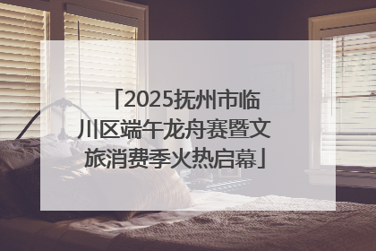2025抚州市临川区端午龙舟赛暨文旅消费季火热启幕