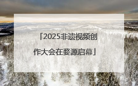 2025非遗视频创作大会在婺源启幕