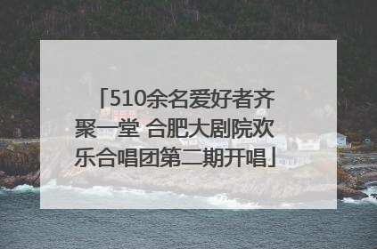 510余名爱好者齐聚一堂 合肥大剧院欢乐合唱团第二期开唱